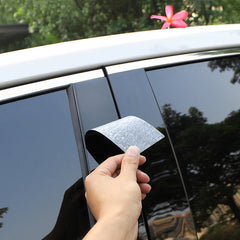 For Toyota RAV4 XA50 2019 2020 2021 2022 2023 2024 2025 Hybrid Car Pillar Posts Door Window Trim Cover Sticker Accessories