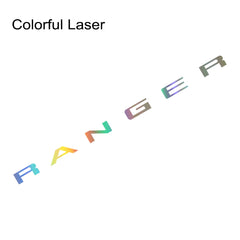 Tailgate Insert & Indent Letter Decal for Ford Ranger (2019–2021) | Vinyl Truck Sticker