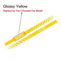 Side Door Body Vinyl Decal for BMW (E28–E93) | Color Change Film Sticker