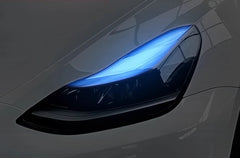 For Tesla Model3/Y Car Headlight Color-changing Film Daytime Running Lights Light Color-changing Film Car Sticker Modification