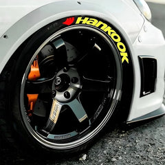4x OLPAY 3D Waterproof Brand Tire Letter Sticker | Racing Wheel