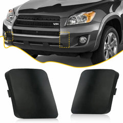 Front Bumper Tow Hook Cover for Toyota RAV4 (2006–2008) | 2-Piece