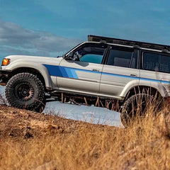 Off-Road Body & Waistline Stripe Decal Kit for Toyota Land Cruiser LC80 | Exterior Vinyl Graphics