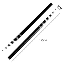 Door Side Vinyl Film Decal for Audi A3 / S3 / A4 / A6 / A7 / A8 / Q3 / Q5 | 2-Piece Body Sticker
