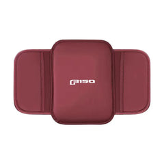 Leather Center Console Armrest Pad & Storage Pocket for Ford F-150 | Brown / Black / Red