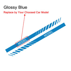 Side Door Body Vinyl Decal for BMW (E28–E93) | Color Change Film Sticker