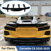 Rear Bumper Lip Diffuser Splitters Body Kit for Chevrolet Corvette C8 (2020–2025) | 5kg