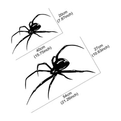 Mysterious Spider Pattern Vinyl Car Sticker | Universal Auto Body Decal