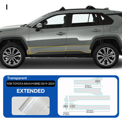 Precut PPF for Toyota RAV4 Hybrid XA50 (2019–2025) | TPU Headlight, Door & Mirror Protection