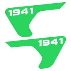 1941 Fender Vent Vinyl Sticker Fits 2018+ Jeep Wrangler JL & Jeep Gladiator JT