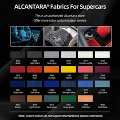 Made of Alcantara For Ford F-150 SVT Raptor 2015-2020 Steering Wheel Center Line Top Marker Trim Sticker Car Interior Accessory