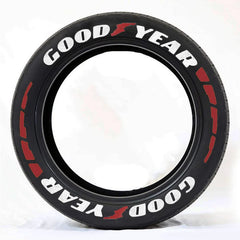 3D PVC Waterproof Tire Letter Stickers | OLPAY Car & Motorcycle