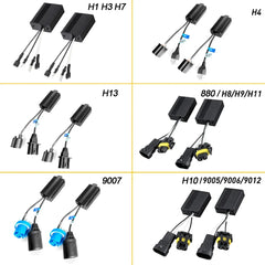 AUXITO H8/H11 Canbus Anti-Flicker LED Decoder Resistor | 2-Pack