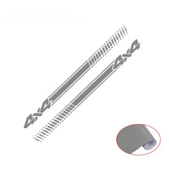 4x4 Off-Road Side Stripe Decal | 2-Piece Self-Adhesive Vinyl Sticker for Pickup Trucks & SUVs