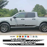 Door Side Stripe Decal for Ford Maverick XL / XLT / Lariat (2022–2023) | 2-Piece Vinyl Graphic