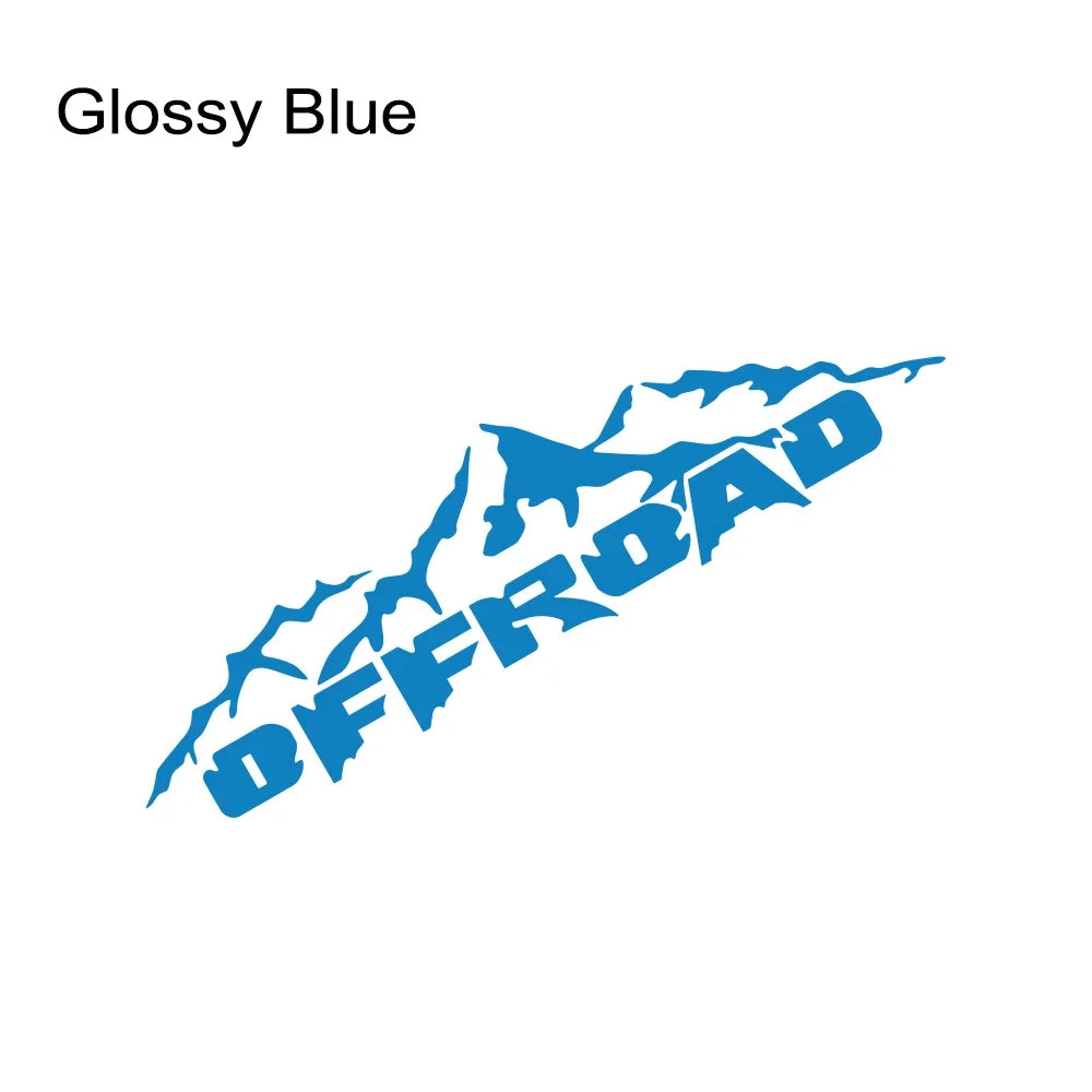 Off-Road Truck Vinyl Graphics Decal - Custom Sticker for Ford F150, Dodge, Toyota Hilux, Isuzu D-Max, Mitsubishi, GWM Cannon