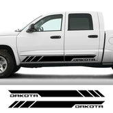 Door Side Graphics Style Decal for Dodge Dakota SLT / SXT / 5.9 / R/T | Vinyl Truck Sticker
