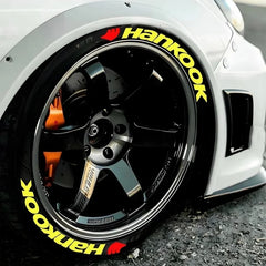 4x OLPAY 3D Waterproof Brand Tire Letter Sticker | Racing Wheel