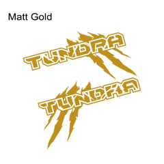 Claw Style Truck Bed Side Decal for Toyota Tundra TRD | Body Graphic Vinyl Sticker 2-Pack