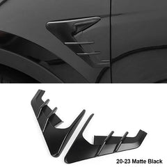 2Pcs Car Side Camera Protection Covers Kit Decoration Sticker Car Modification Accessories for Tesla Model 3 Moel Y 2020-2025