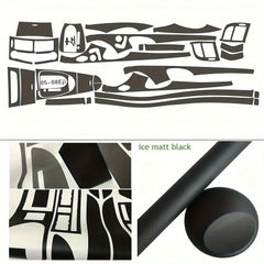 Carbon Fiber Interior Center Console Color Change Moulding Sticker | Mercedes-Benz AMG