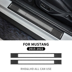 Real Soft Carbon Fiber Interior Trim for Ford Mustang GT (2015-2025) | LHD & RHD