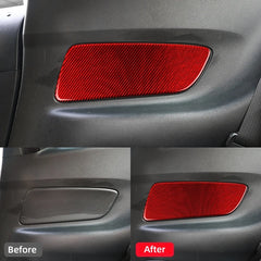 Carbon Fiber Rear Door Trim for Ford Mustang GT (2015-2021) | Interior Decal Kit