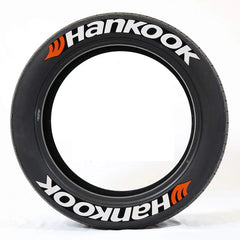 HANKOOK 3D PVC Tire Letter Sticker | OLPAY Cool Car Styling Tyre