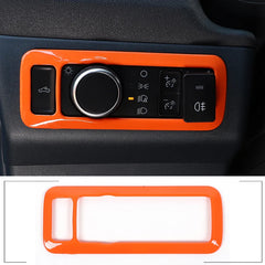 ABS Center Control Panel & Steering Wheel Decoration Trim for Ford Maverick (2022) | Orange / Color Options