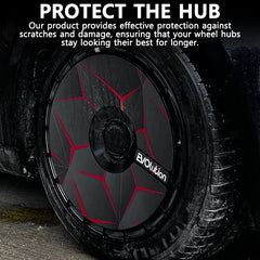 19" DIY Wheel Cover Hub Caps for Tesla Model Y | 4-Piece Style Change Replacement Set