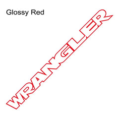 Jeep Wrangler Hood & Side Vinyl Decal – Motor Graphic Bonnet Sticker | JK, JL, TJ, Unlimited