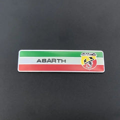 3D Aluminum Emblem Badge for Fiat 500/124/Punto | Trunk Fender Decal