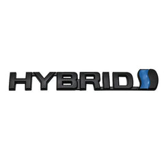 Metal HYBRID Front Grille & Trunk Badge Emblem for Toyota Land Cruiser / Camry | Decal Sticker