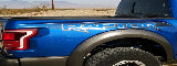 Custom Vinyl Rear Side Trim Film for Ford Raptor F-150 / F-250 / F-350 | KK Decal Kit
