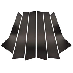 Door Window Decoration Trims Pillar Posts Stickers Auto Styling for Porsche Macan carbon fibre 2014-2022 Car accessories