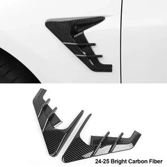 2Pcs Car Side Camera Protection Covers Kit Decoration Sticker Car Modification Accessories for Tesla Model 3 Moel Y 2020-2025