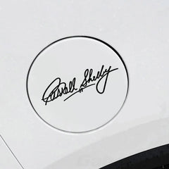 Carroll Shelby Interior & Window Vinyl Decal for Ford Mustang | 2-Piece Sticker