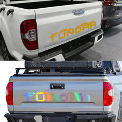 Mountain Tailgate & Rear Tail Decal for Toyota Tundra | Glossy Vinyl Truck Graphic