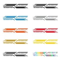Trunk Side Stripe Decal for Jeep Gladiator JT | Pickup Truck Vinyl Graphic
