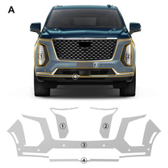 Precut PPF for Cadillac Escalade (2025+) | TPU Paint Protection Film Clear Bra