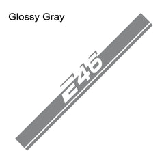 Hood Bonnet Number / Letter Vinyl Decal for BMW (E28–E93) | Accessories Film Sticker