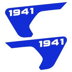 1941 Fender Vent Vinyl Sticker Fits 2018+ Jeep Wrangler JL & Jeep Gladiator JT