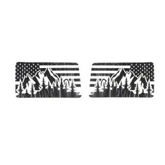 Rear Window Tint Decal Ornament for Ford Bronco (2021+) | PVC Privacy Sticker
