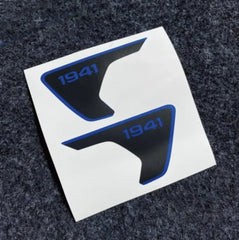 Precut Hood/Fender 4xe Matte Graphics Wrap Overlay | Pair Vinyl Decal
