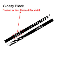 Side Door Body Vinyl Decal for BMW (E28–E93) | Color Change Film Sticker