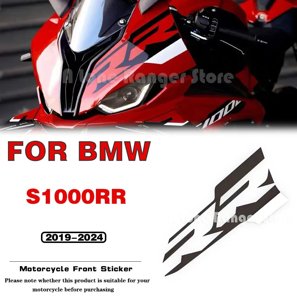 Front RR Logo Sticker – For BMW S1000RR (2019-2024) Motorcycle Accessories