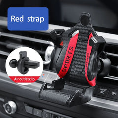 Carbon Fiber Racing Seat Car Phone Mount – Air Vent GPS Holder