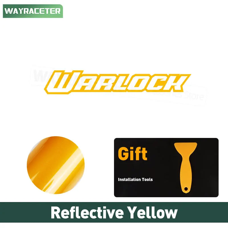 Warlock SRT Body Graphics Decal for Dodge RAM 1500 – Rear Trunk & Side Sticker (2022-2025)