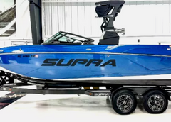 Calcomanías SUPRA para barcos y yates (2 unidades, vinilo de alta calidad, 50")