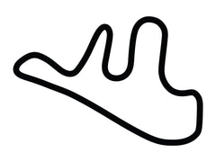 Calcomanía larga de Thompson Motor Speedway